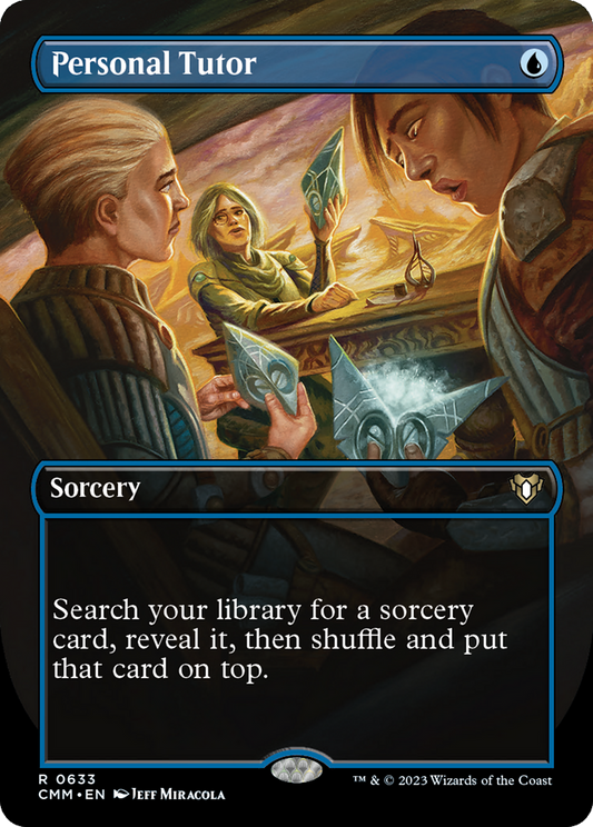 Personal Tutor (Borderless) (CMM-633) - Commander Masters (Borderless)