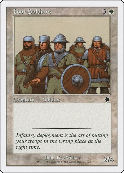Foot Soldiers (17) [Starter 1999]