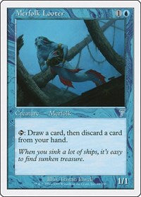 Merfolk Looter (89) [7th Edition]