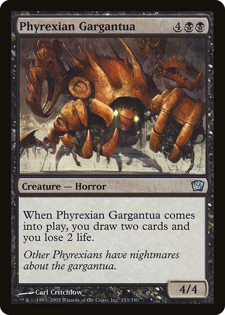 Phyrexian Gargantua (9ED-153★) - 9th Edition Foil