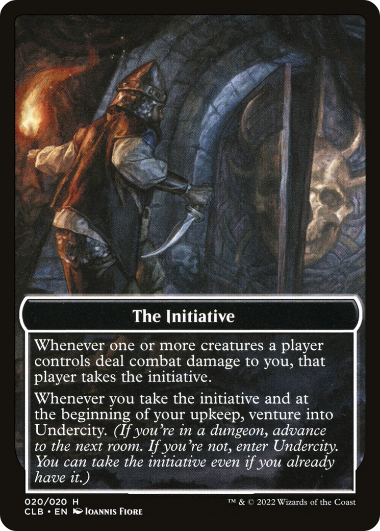 Undercity // The Initiative (TCLB-020) - Battle for Baldur's Gate Tokens