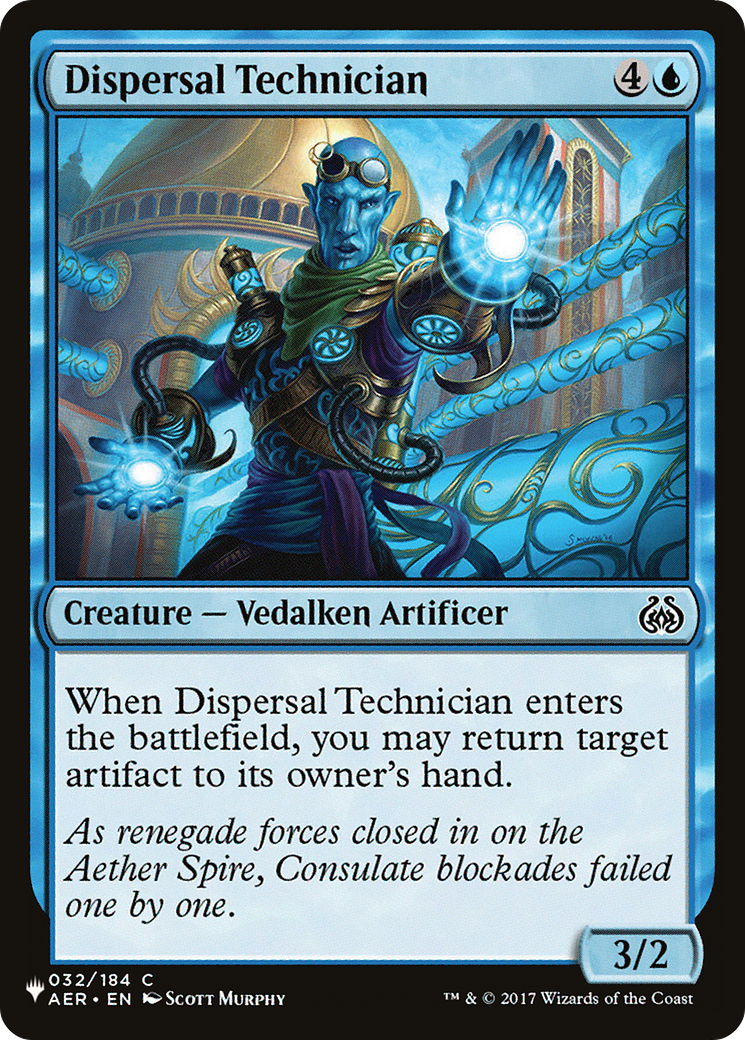 Dispersal Technician (LIST-032/184) - The List