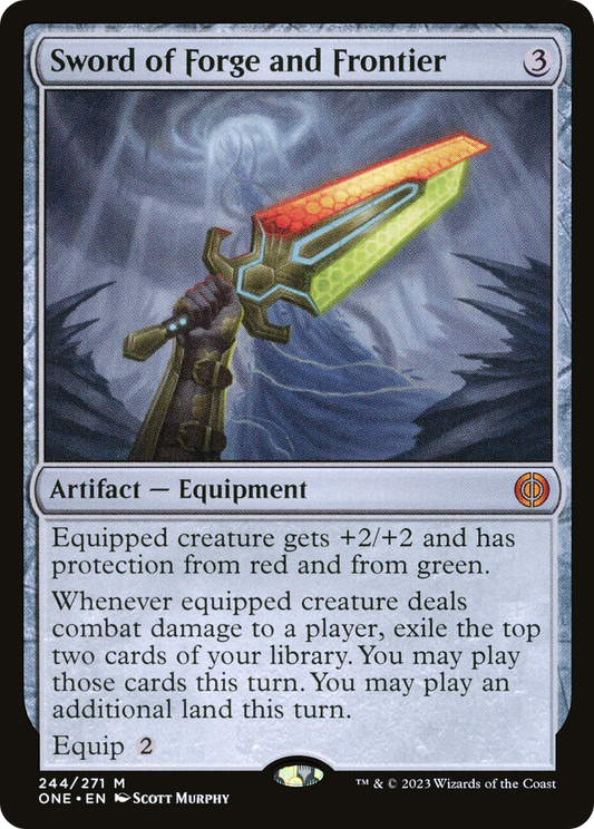 Sword of Forge and Frontier (ONE-244) - Phyrexia: All Will Be One