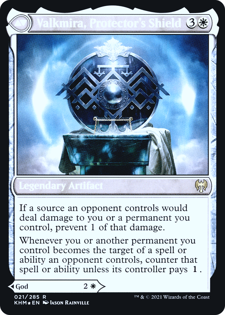 Reidane, God of the Worthy (PRE-021) - Kaldheim Promos Foil