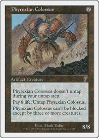 Phyrexian Colossus (311) [7th Edition]