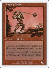 Raging Goblin (211) [7th Edition]