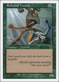 Redwood Treefolk (264) [7th Edition]