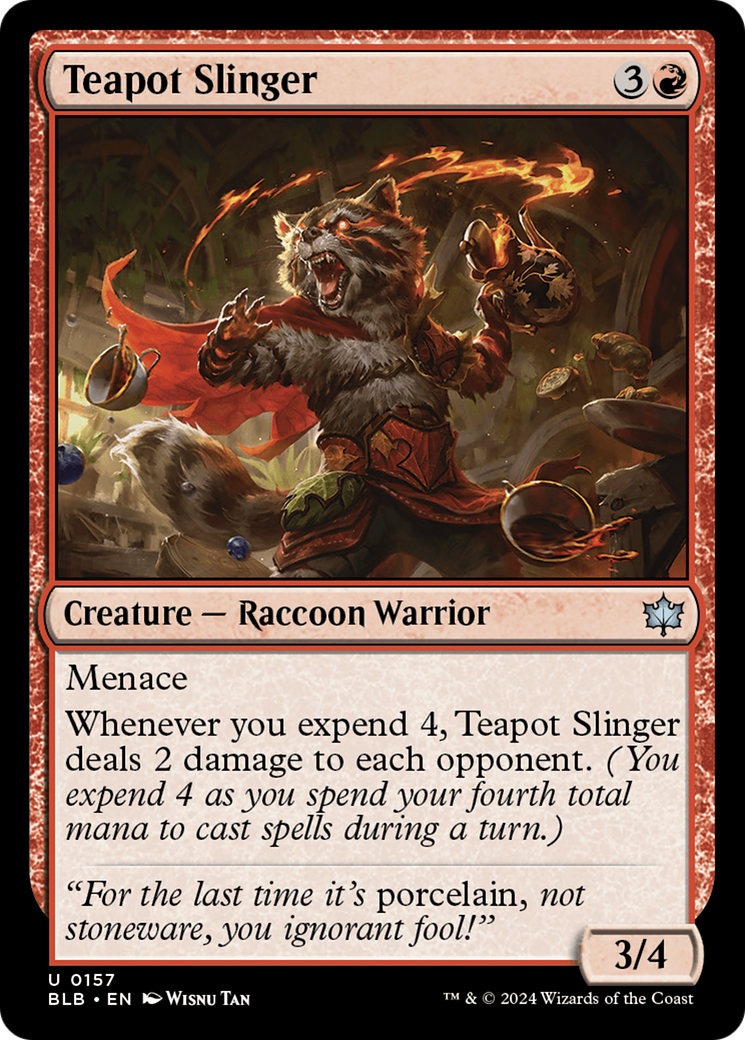 Teapot Slinger (BLB-157) - Bloomburrow