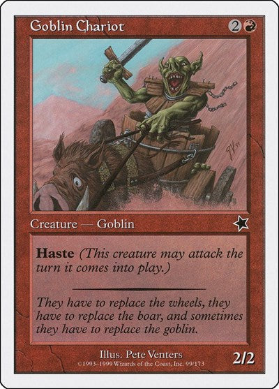 Goblin Chariot (99) [Starter 1999]