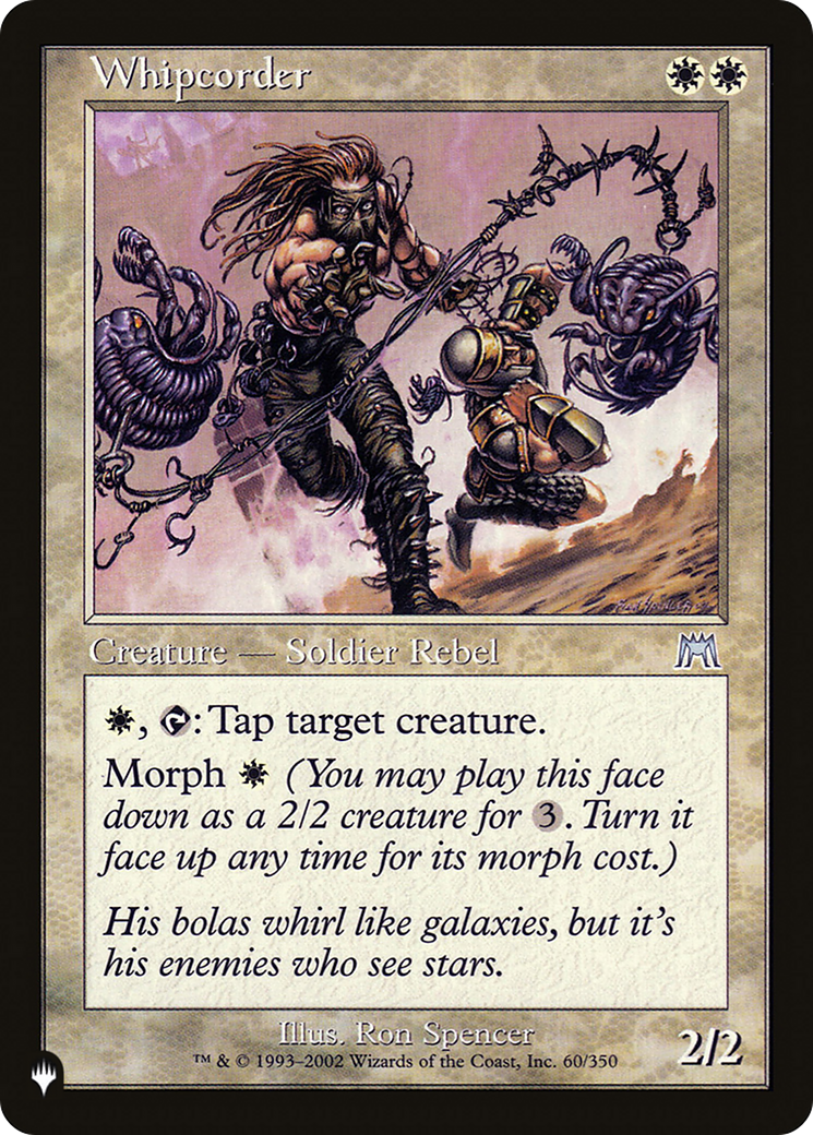 Whipcorder (LIST-60/350) - The List