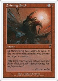 Spitting Earth (220) [7th Edition]