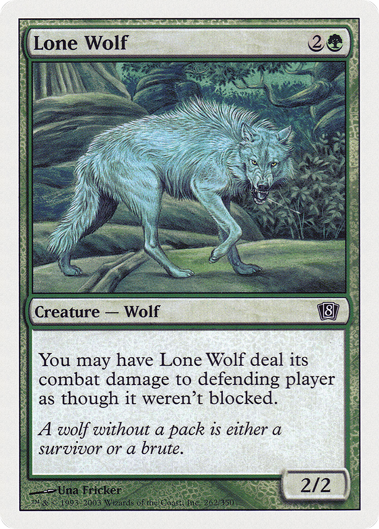 Lone Wolf (8ED-262) - 8th Edition