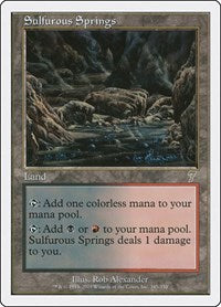 Sulfurous Springs (345) [7th Edition]