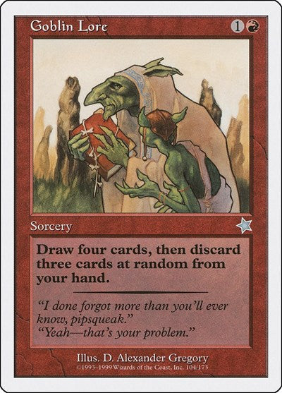 Goblin Lore (104) [Starter 1999]