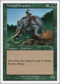 Trained Armodon (275) [7th Edition]