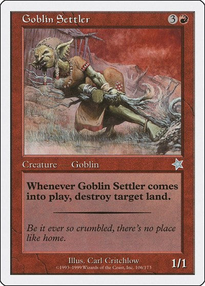 Goblin Settler (106) [Starter 1999]