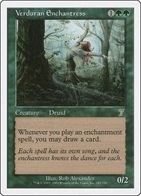 Verduran Enchantress (280) [7th Edition]