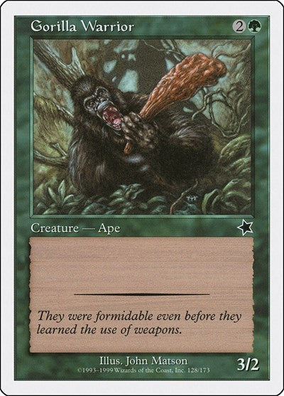 Gorilla Warrior (128) [Starter 1999]