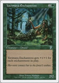 Yavimaya Enchantress (285) [7th Edition]