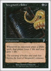 Yawgmoth's Edict (171) [7th Edition]