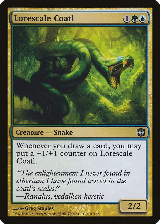 Lorescale Coatl (101) [Alara Reborn]