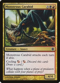 Monstrous Carabid (43) [Alara Reborn]