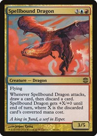 Spellbound Dragon (90) [Alara Reborn]
