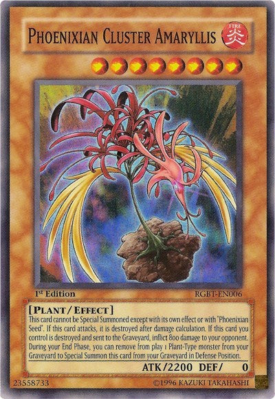 Phoenixian Cluster Amaryllis (RGBT-EN006) [Raging Battle]