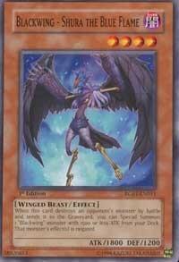 Blackwing - Shura the Blue Flame (RGBT-EN011) [Raging Battle]