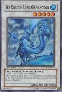 Sea Dragon Lord Gishilnodon (RGBT-EN044) [Raging Battle]