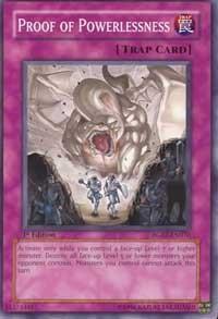 Proof of Powerlessness (RGBT-EN076) [Raging Battle]