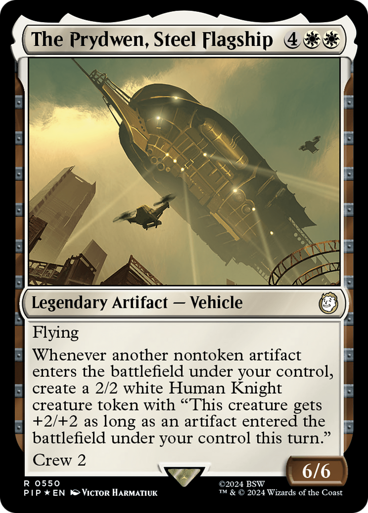The Prydwen, Steel Flagship (Surge Foil) (PIP-550) - Fallout Foil