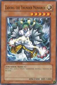 Zaborg the Thunder Monarch (GLD2-EN006) [Gold Series 2009]