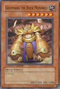 Granmarg the Rock Monarch (GLD2-EN009) [Gold Series 2009]