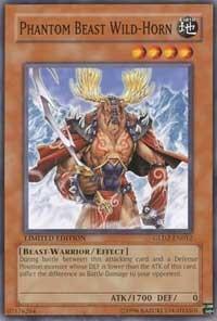 Phantom Beast Wild-Horn (GLD2-EN012) [Gold Series 2009]