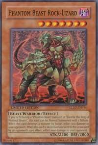 Phantom Beast Rock-Lizard (GLD2-EN014) [Gold Series 2009]