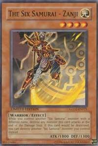 The Six Samurai - Zanji (GLD2-EN021) [Gold Series 2009]