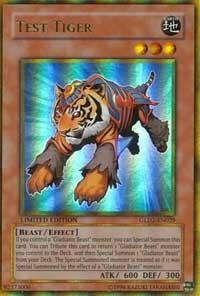Test Tiger (GLD2-EN029) [Gold Series 2009]