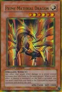 Prime Material Dragon (GLD2-EN032) [Gold Series 2009]