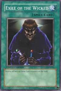 Exile of the Wicked (GLD2-EN034) [Gold Series 2009]