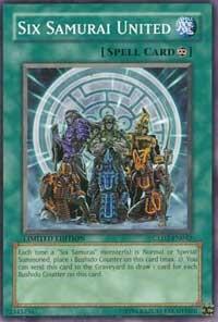 Six Samurai United (GLD2-EN042) [Gold Series 2009]