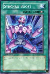 Synchro Boost (5DS2-EN032) [5D's Starter Deck 2009]