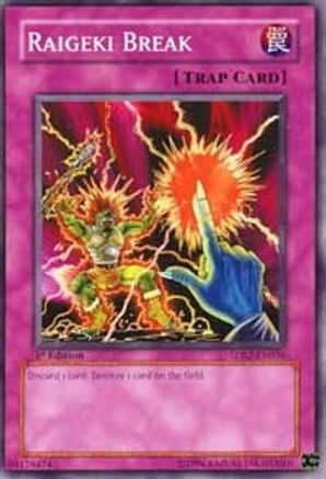Raigeki Break (5DS2-EN036) - 5D's Starter Deck 2009 Unlimited