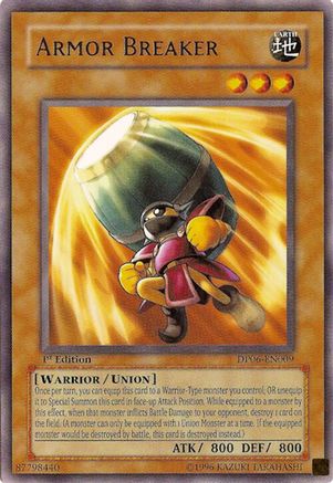 Armor Breaker (DP06-EN009) - Duelist Pack 6: Jaden Yuki 3 1st Edition