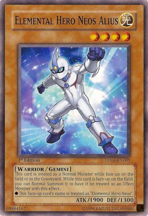 Elemental Hero Neos Alius (DP06-EN005) - Duelist Pack 6: Jaden Yuki 3 Unlimited