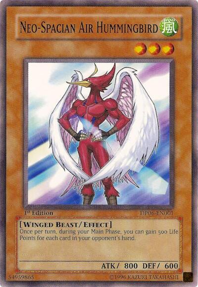 Neo-Spacian Air Hummingbird (DP06-EN001) [Duelist Pack 6: Jaden Yuki 3]