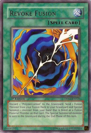 Revoke Fusion (DP06-EN020) - Duelist Pack 6: Jaden Yuki 3 1st Edition