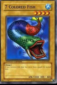 7 Colored Fish (GLD1-EN001) [Gold Series 2008]
