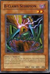 8-Claws Scorpion (GLD1-EN007) [Gold Series 2008]
