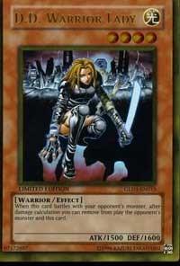 D.D. Warrior Lady (GLD1-EN015) [Gold Series 2008]